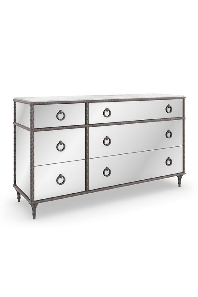 Mirrored Front Dresser | Caracole Fontainebleu | Caracole.eu.com