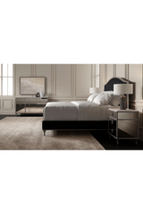 Mirrored 3-Drawer Nightstand | Caracole Fontainebleau | Oroa.com