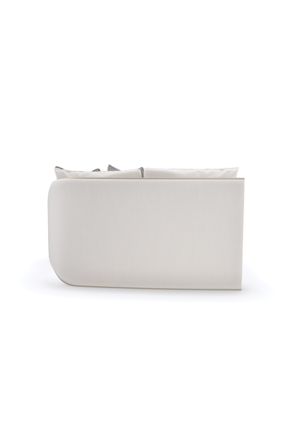 White Chenille Modular Sofa | Caracole Lillian | Caracole.eu.com