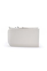 White Chenille Modular Sofa | Caracole Lillian | Caracole.eu.com