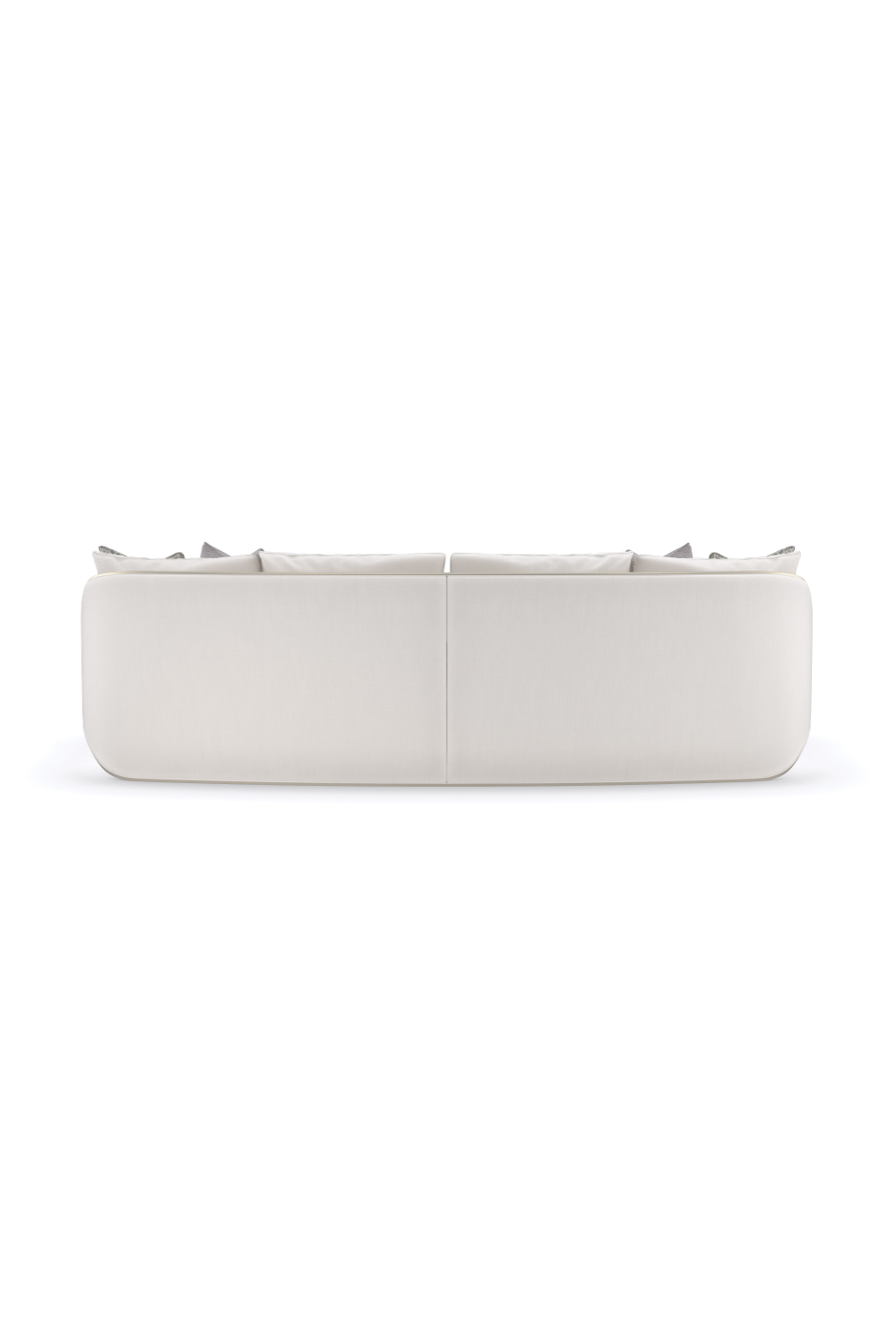White Chenille Modular Sofa | Caracole Lillian | Caracole.eu.com