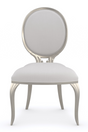 Velvet Modern Side Chair | Caracole Lillian | Caracole.eu.com