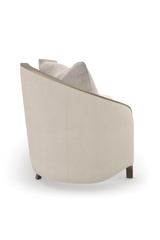Cream Velvet Tufted Chaise | Caracole Valentina | Caracole.eu.com