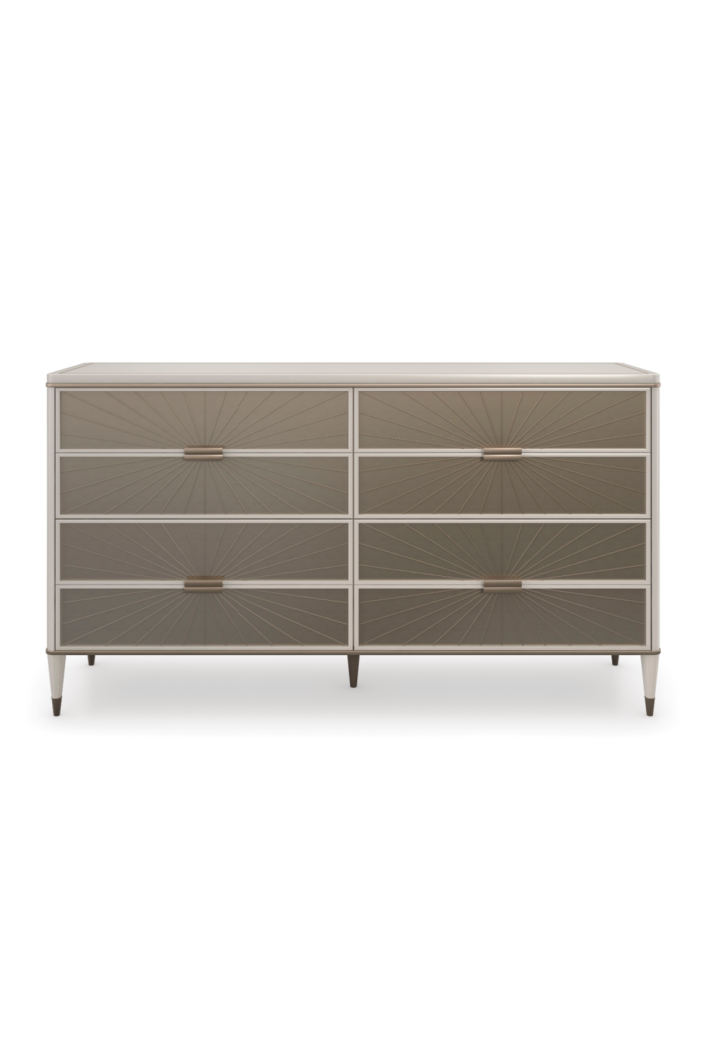 Radial Patterned Glass Dresser | Caracole Valentina | Caracole.eu.com