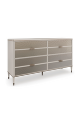 Radial Patterned Glass Dresser | Caracole Valentina | Caracole.eu.com