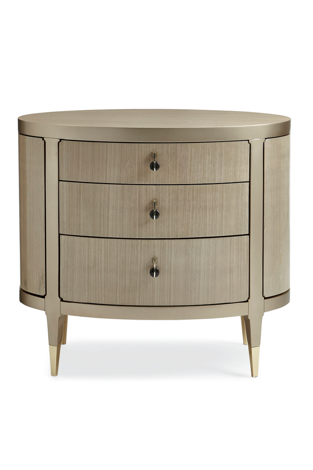 Mid-Century Modern Oval Nightstand | Caracole A Dream Come True | Oroa.com
