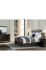 Dark Wooden Nightstand | Caracole Night Owl | Oroa.com