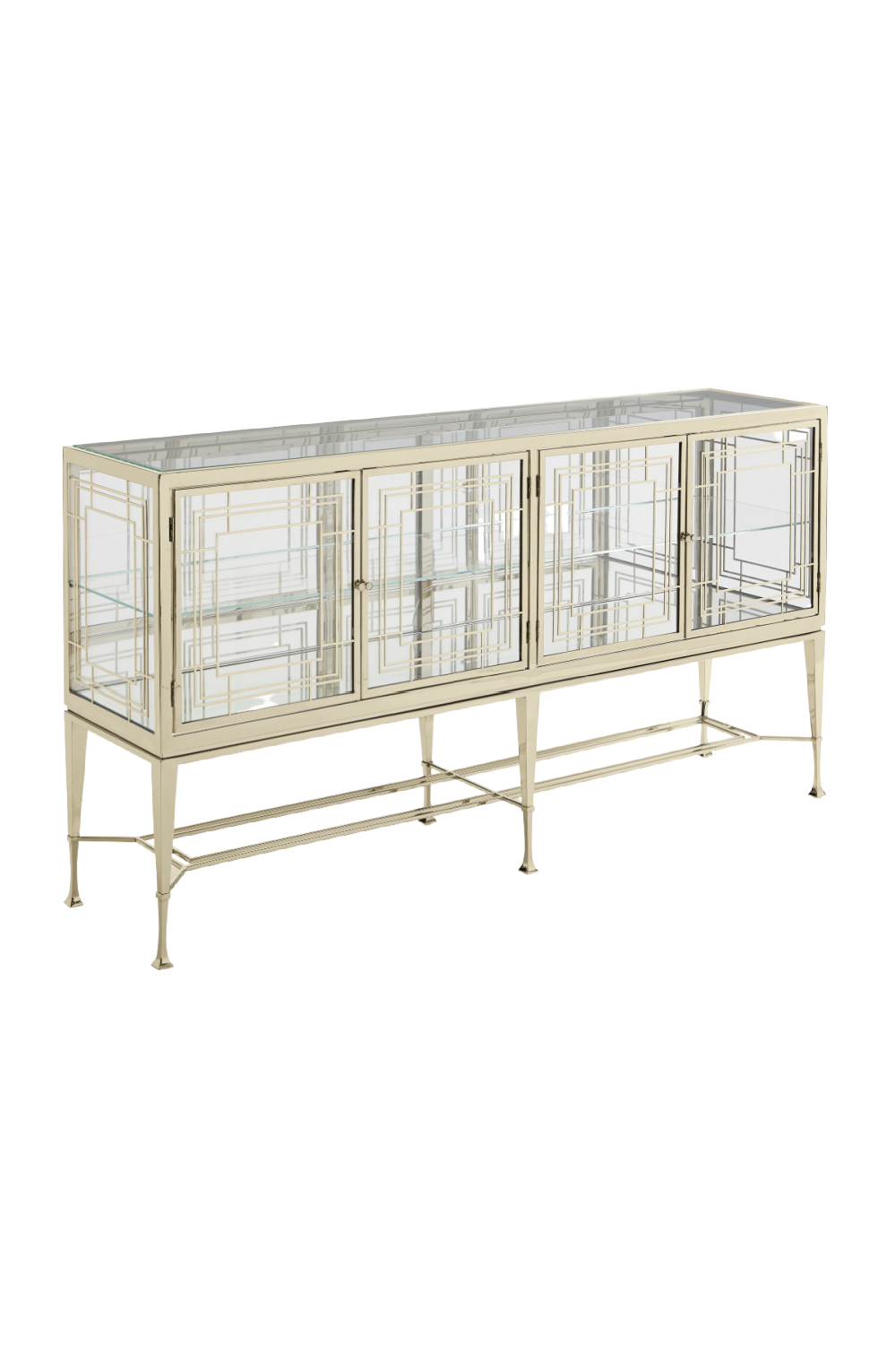 Clear Glass Sideboard | Caracole Worth Its Weight In Gold | Caracole.eu.com