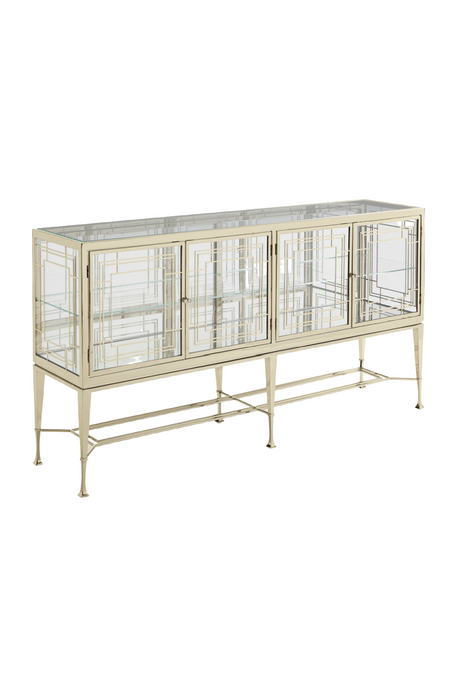 Clear Glass Sideboard | Caracole Worth Its Weight In Gold | Caracole.eu.com