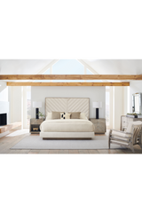 Ash Wood Upholstered Bed | Caracole Meet U In The Middle | Caracole.eu.com