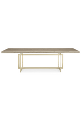 Beige Marble Dining Table | Caracole Wish You Were Here | Caracole.eu.com