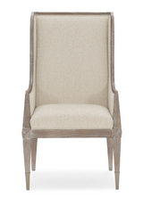 Ash Framed Accent Armchair | Caracole Open Arms | Caracole.eu.com