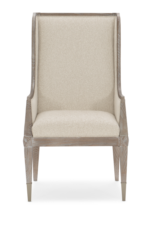 Ash Framed Accent Armchair | Caracole Open Arms | Caracole.eu.com