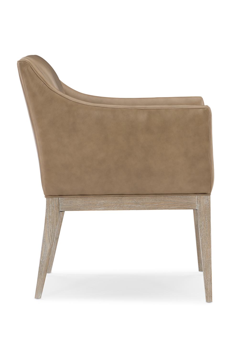 Brown Leather Dining Armchair | Caracole Free And Easy | Caracole.eu.com