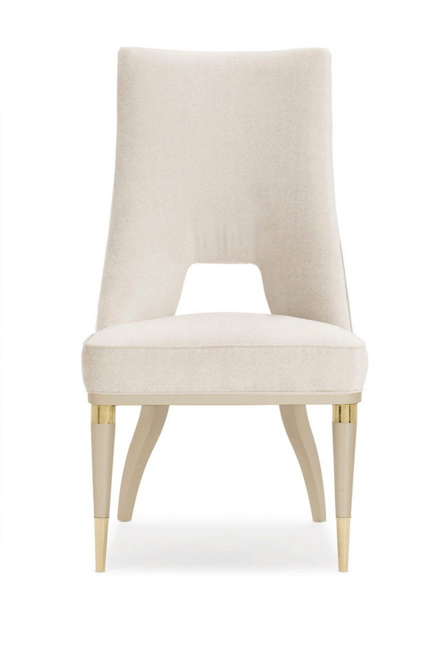 Ivory Modern Dining Chair | Caracole Guest of Honor | Caracole.eu.com