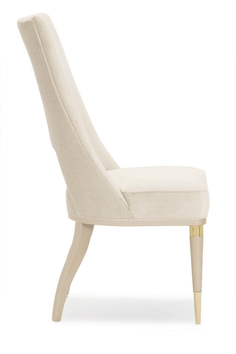 Ivory Modern Dining Chair | Caracole Guest of Honor | Caracole.eu.com