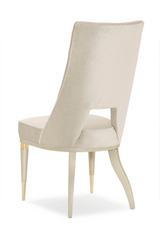 Ivory Modern Dining Chair | Caracole Guest of Honor | Caracole.eu.com