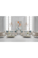 Metal Framed Glass Cocktail Table | Caracole Perfectly Square | Caracole.eu.com