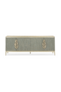 Gold Palm Accent Sideboard  | Caracole Waterside | Caracole.eu.com