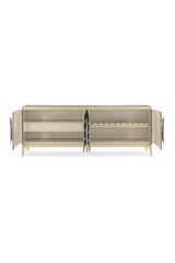 Gold Palm Accent Sideboard  | Caracole Waterside | Caracole.eu.com