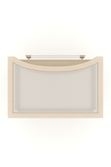 Crescent-Shaped Top Nightstand | Caracole Clearly Open | Oroatrade.com
