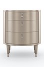 Oval Silver Nightstand | Caracole Bedside Beauty | Oroa.com