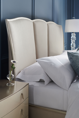 Silver Framed Modern Bed | Caracole Un-Deux-Trois | Caracole.eu.com