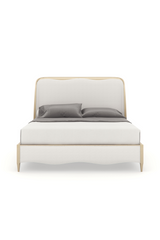 White Modern California King Bed | Caracole Deep Sleep | Caracole.eu.com