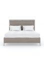 Herringbone Pattern California King Bed | Caracole Serenity | Caracole.eu.com