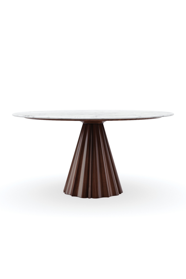 White Marble Dining Table | Caracole All Natural | Caracole.eu.com