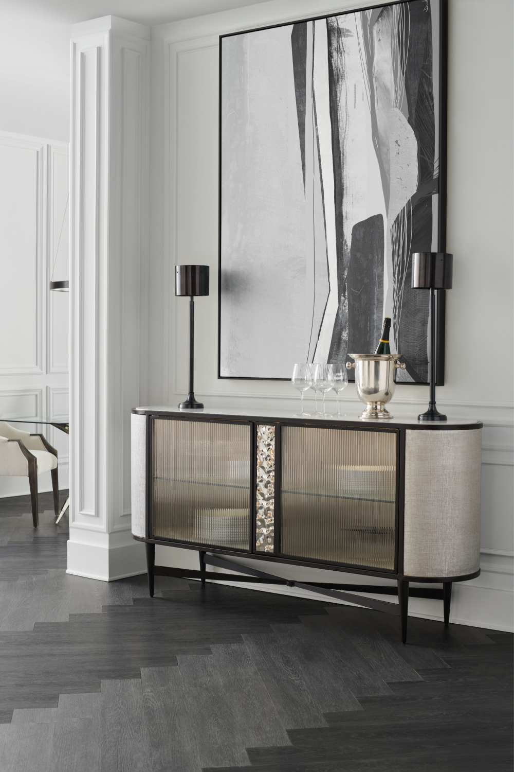 Oval Silver Buffet | Caracole Has It All | Caracole.eu.com
