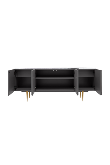 Slatted Modern Sideboard | Caracole Over The Edge | Caracole.eu.com