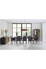 Blue Modern Side Chair | Caracole Natural Choice | Caracole.eu.com