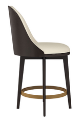 Vegan Leather Counter Stool | Caracole Another Round | Caracole.eu.com