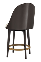Vegan Leather Counter Stool | Caracole Another Round | Caracole.eu.com
