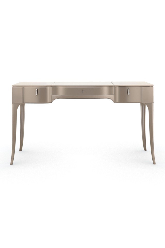 Flip Top Mirror Vanity Table | Caracole Kiss N Makeup | Caracole.eu.com