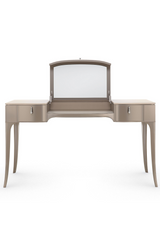 Flip Top Mirror Vanity Table | Caracole Kiss N Makeup | Caracole.eu.com