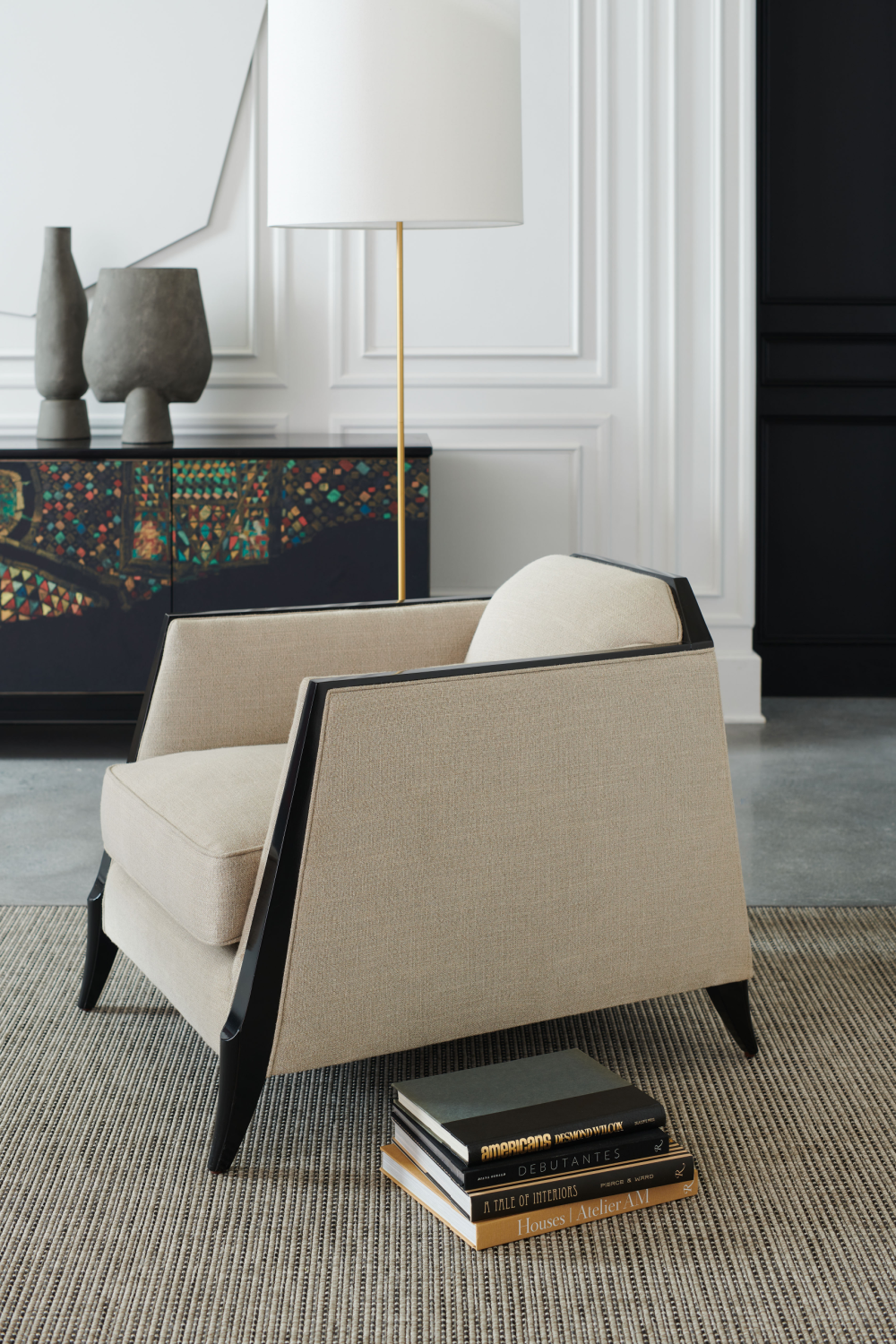 Art Printed Wooden Sideboard | Caracole Mosaic | Caracole.eu.com