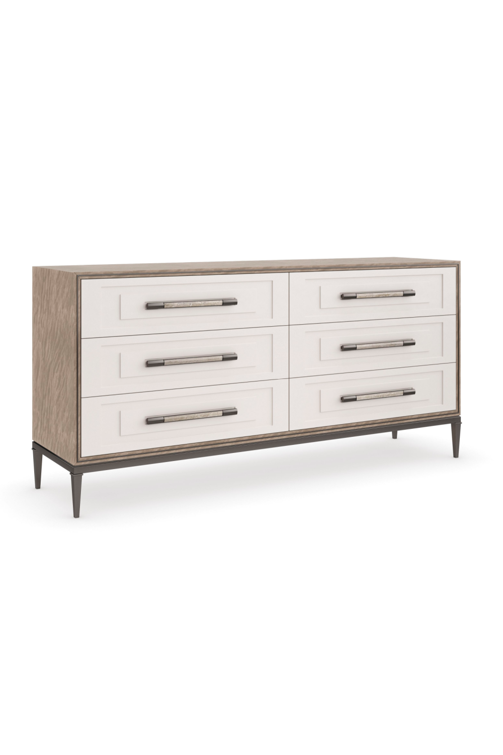 White Ceramic Dresser | Caracole Impressive | Caracole.eu.com
