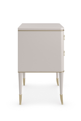 Modern Cream Nightstand | Caracole Finishing Up | Oroa.com