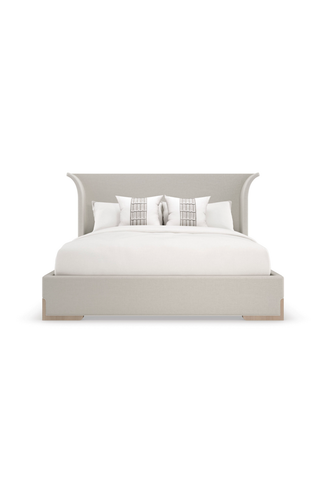 Light Gray Modern Bed | Caracole Beauty Sleep | Caracole.eu.com