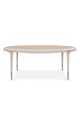 Cream Oval Dining Table | Caracole Love Feast | Caracole.eu.com
