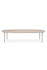 Cream Oval Dining Table | Caracole Love Feast | Caracole.eu.com