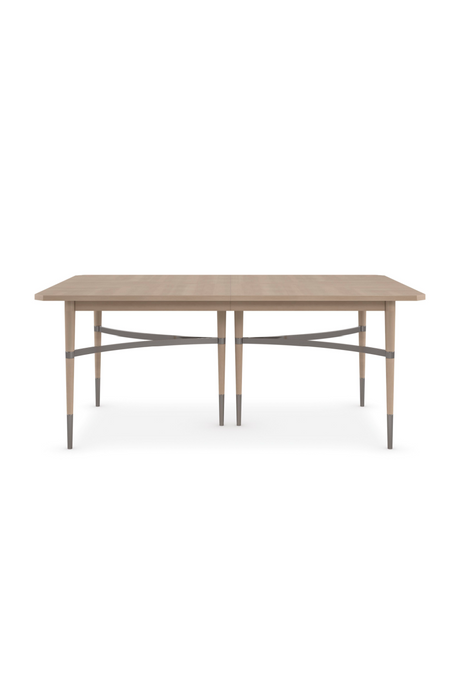 Beige Extendable Dining Table | Caracole Here to Accommodate | Caracole.eu.com