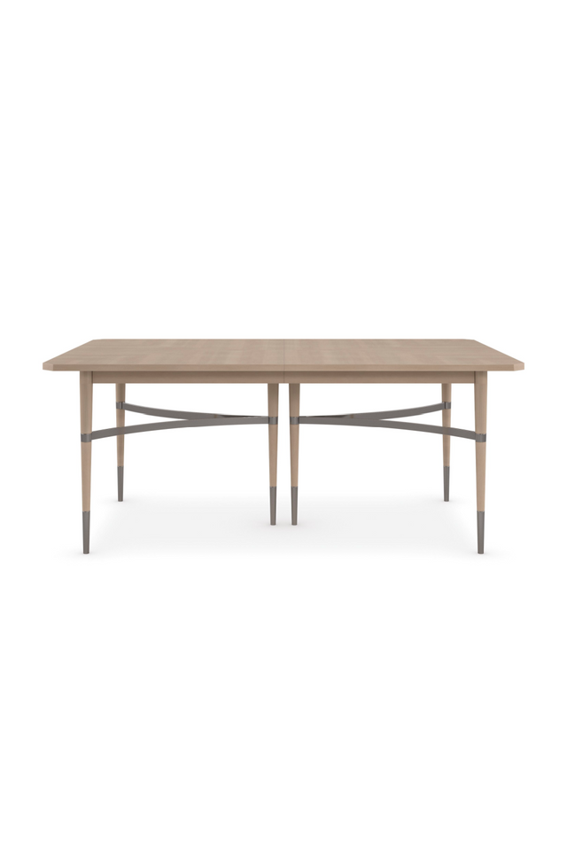 Beige Extendable Dining Table | Caracole Here to Accommodate | Caracole.eu.com