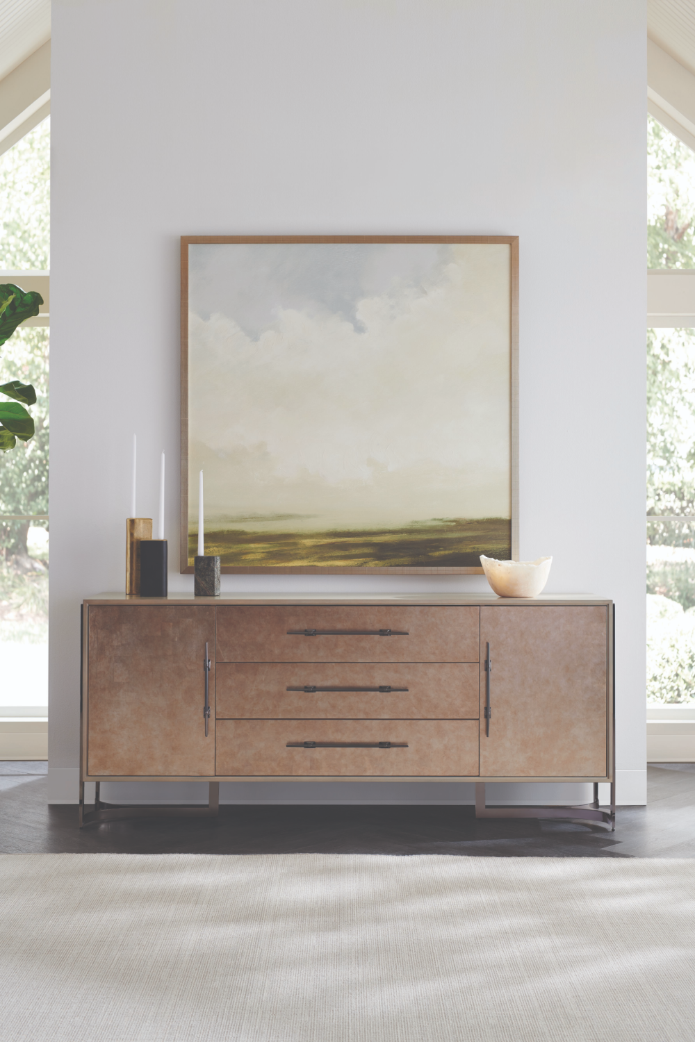 Beige Modern Buffet | Caracole Foiled Again | Caracole.eu.com