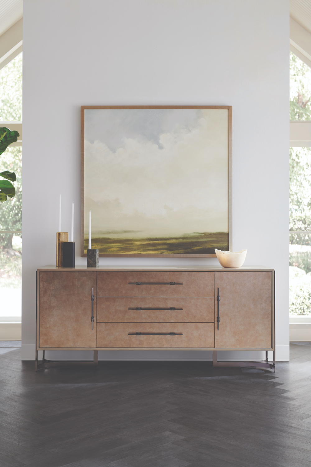 Beige Modern Buffet | Caracole Foiled Again | Caracole.eu.com
