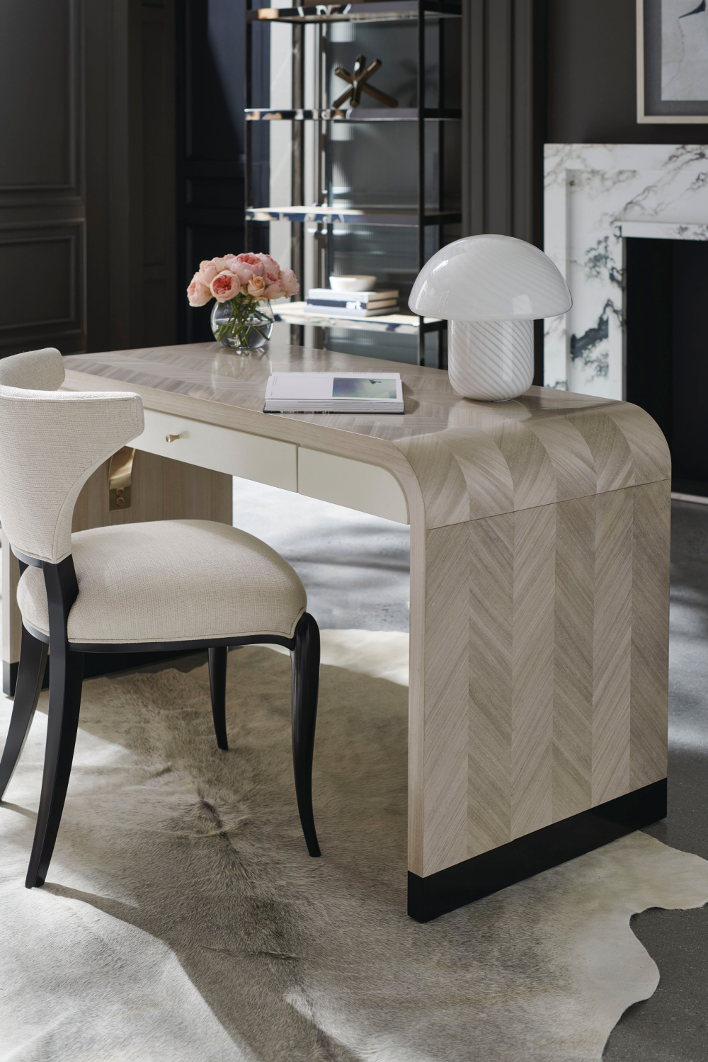 Modern Winged Dining Chairs | Caracole Be My Guest | Caracole.eu.com