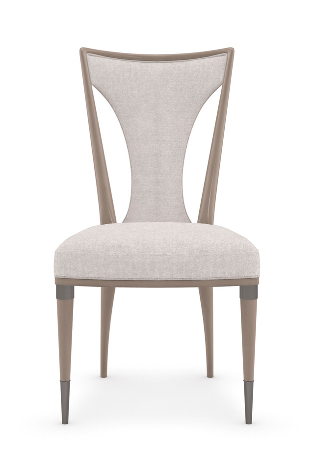 Beige Tapered Side Chair | Caracole Take Your Seat | Caracole.eu.com