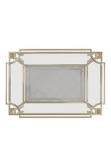 Gold Three-Tiered End Table | Caracole Third Times A Charm | Caracole.eu.com